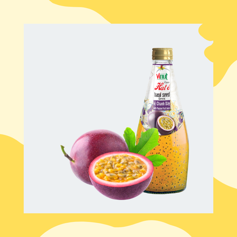 hạt é đóng chai, vinut, nước giải khát vinut, nước giải khát