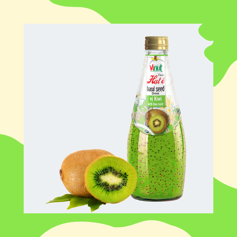hạt é đóng chai, vinut, nước giải khát vinut, nước giải khát