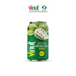 Nước Ép Mãng Cầu VINUT Đóng Lon 330ml