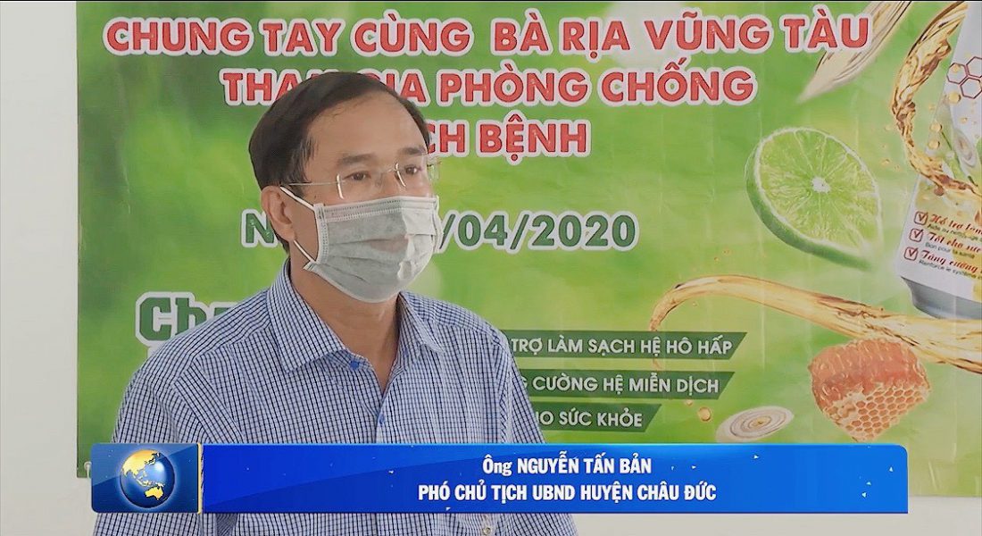 Ông Nguyễn Tấn Bản – Phó Chủ Tịch UBND huyện Châu Đức, tỉnh BR-VT chia sẻ.