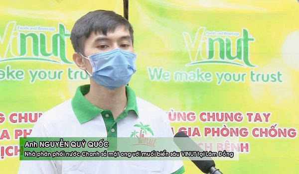 Đại diện NPP Lâm Hà phân phối chính thức sản phẩm VINUT tại Lâm Đồng