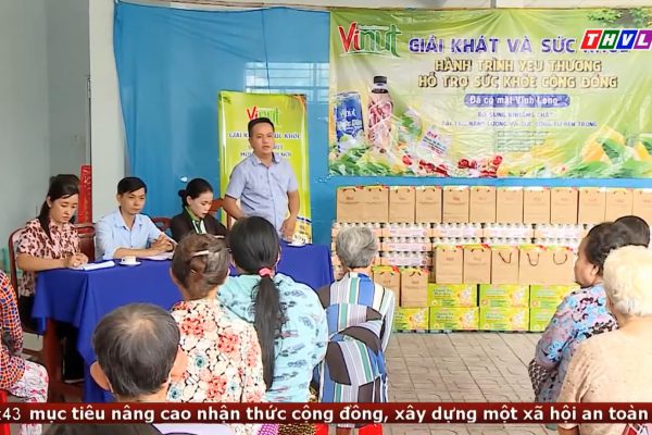 Vinut phối hợp cùng NPP Chúc Hương thực hiện chương trình