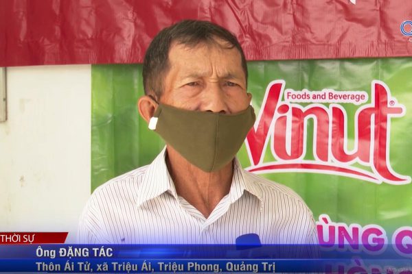 Ông Đặng Tác người dân tại xã Triệu Ái, Quảng Trị