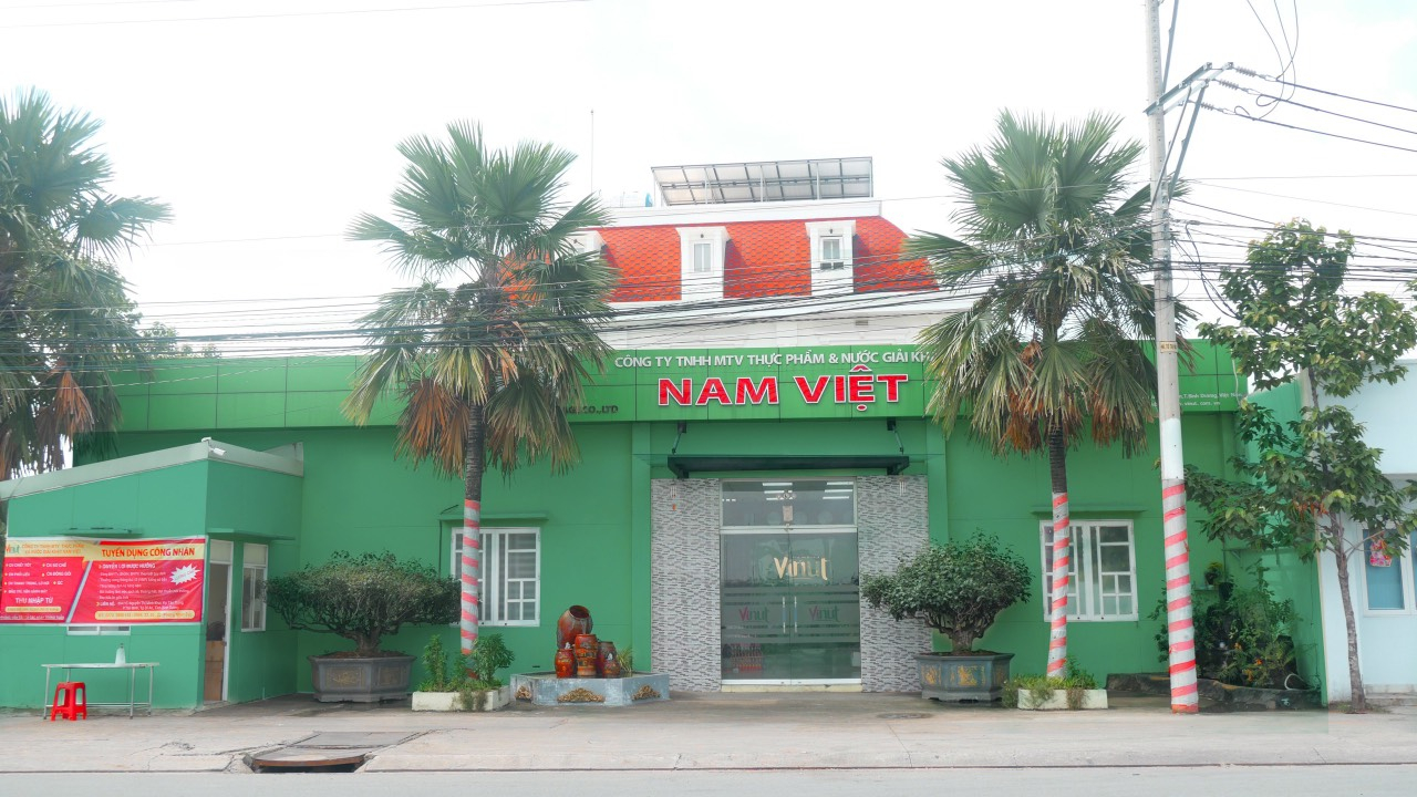 Trụ sở hoạt động sản xuất kinh doanh của Công ty Cổ Phần Thực Phẩm và Nước Giải Khát Nam Việt