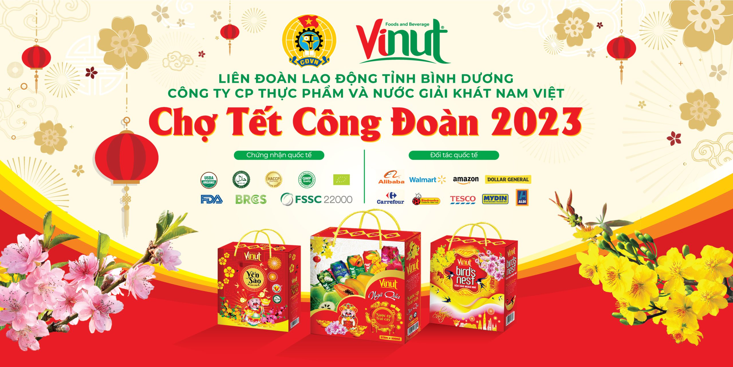 Vinut Chợ Tết Công Đoàn 2023