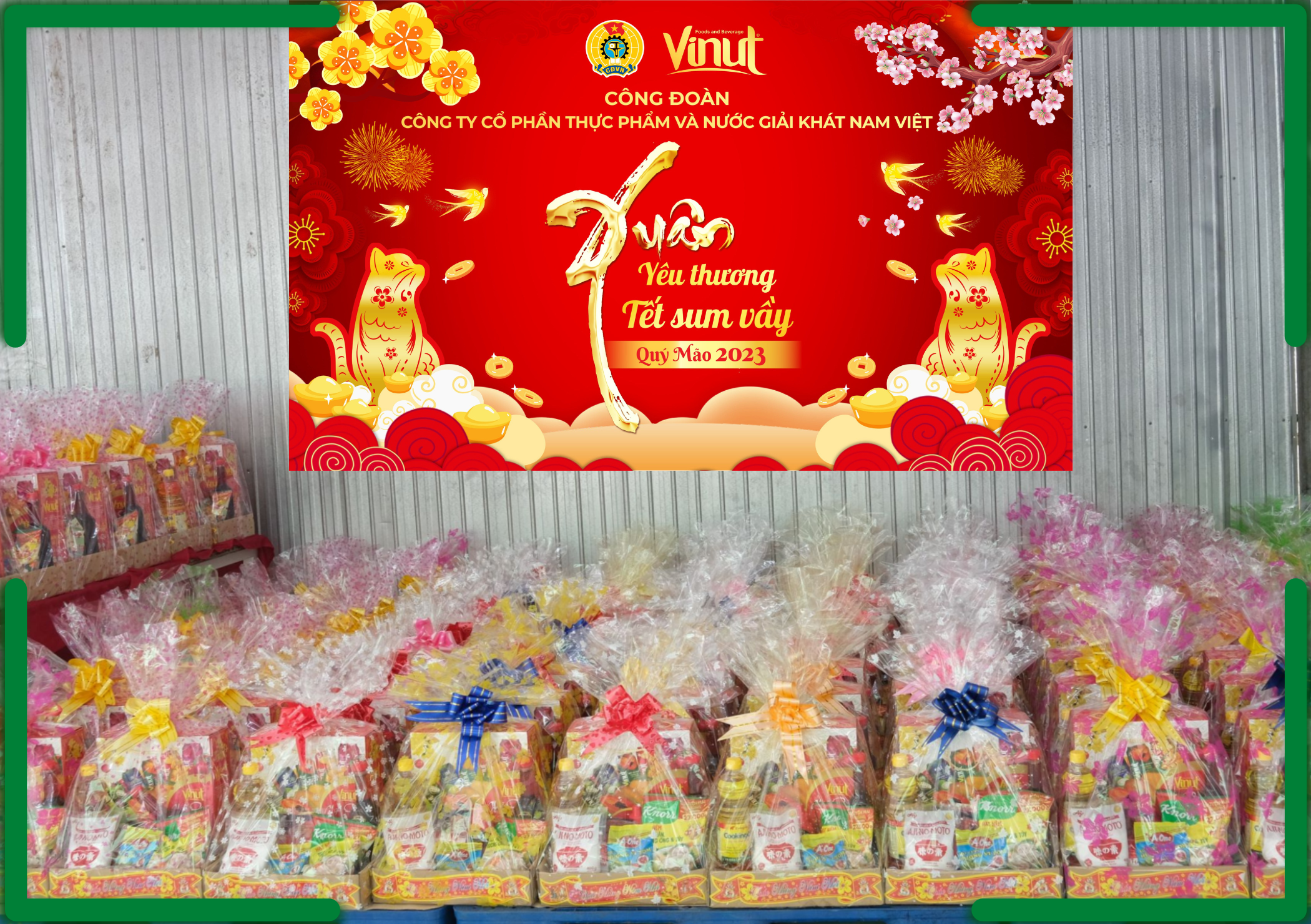 Công Đoàn Công ty CP TP và NGK Nam Việt tặng hơn 800 phần quà cho nhân viên