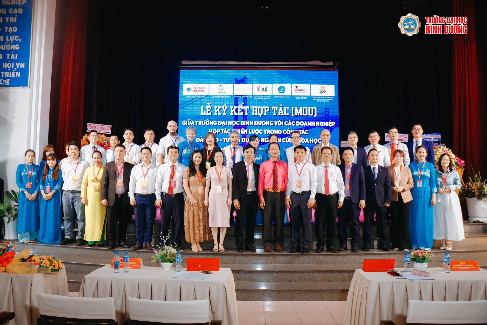 Lễ ký kết Thỏa thuận hợp tác Đại học Bình Dương