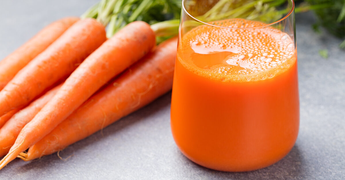 Nước ép cà rốt - Tác dụng và lượng calo
