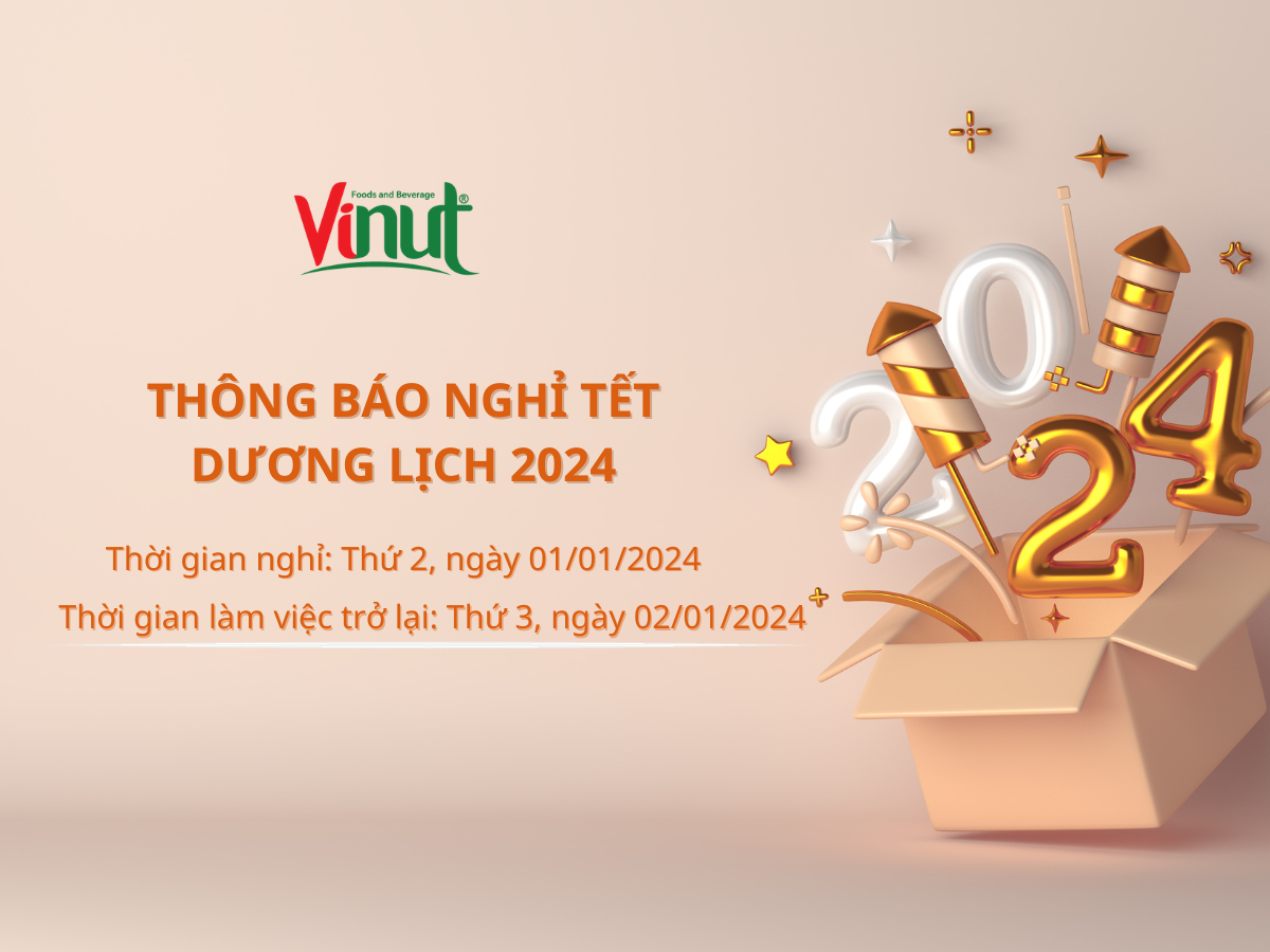 thông báo nghỉ tết dương lịch