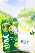 Nước Ép Mãng Cầu VINUT Đóng Lon 330ml - Ảnh 4