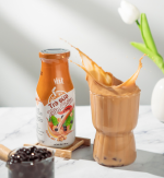 trà sữa trân châu đường nâu, trà sữa vinut