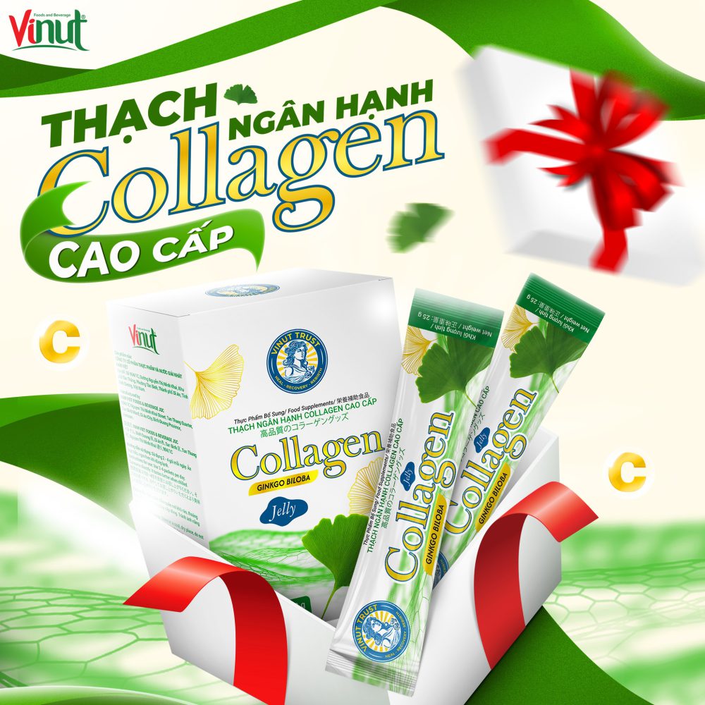 thạch collagen, phân phối thạch collagen