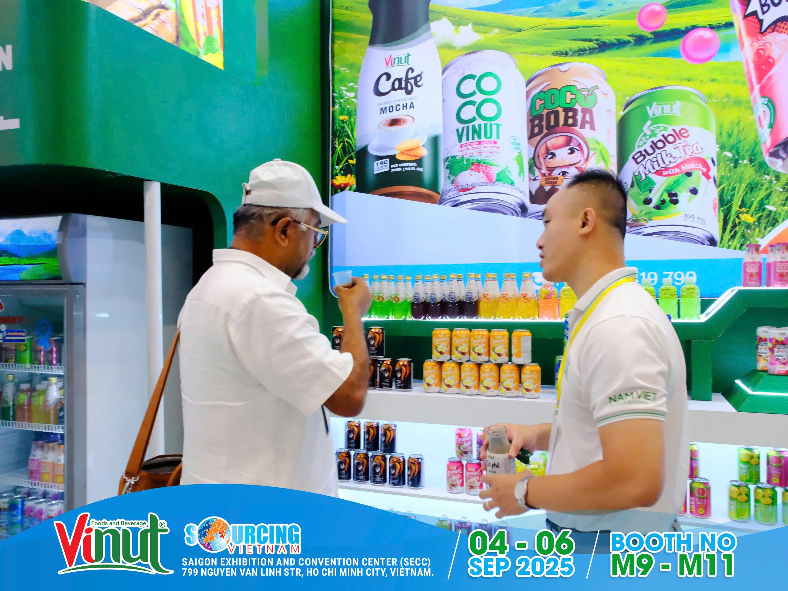 sourcing expo 2025, vinut, nước giải khát